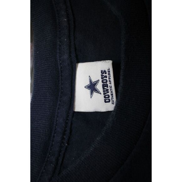 Vintage Dallas Cowboys Long Sleeve Navy T-Shirt - Size XL - Picture 4 of 5